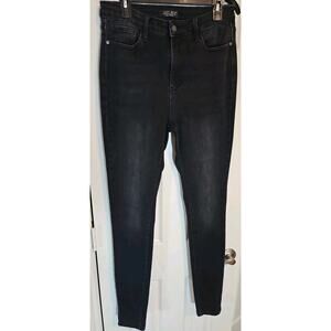 Judy Blue Full Size High Waist Skinny Jeans Black Style JB88450 Sz 11 Tall